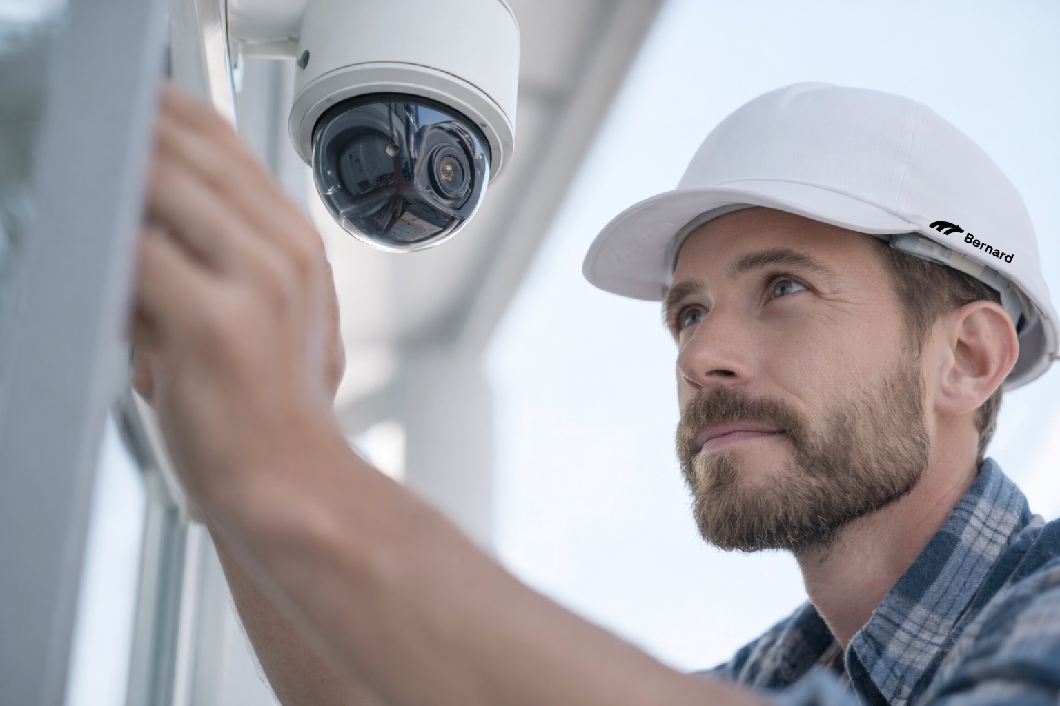 Technicien BERNARD en intervention